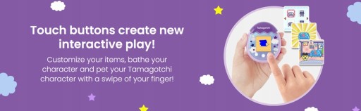 Bandai Original Tamagotchi Pix Party Electron