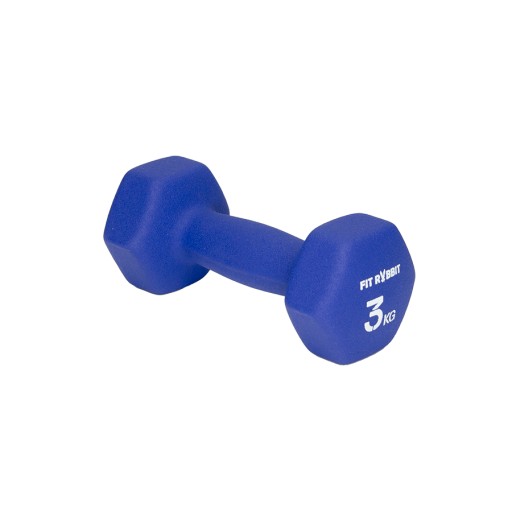 Набор виниловых гантелей Fit-Rabbit HEX 2x3 кг