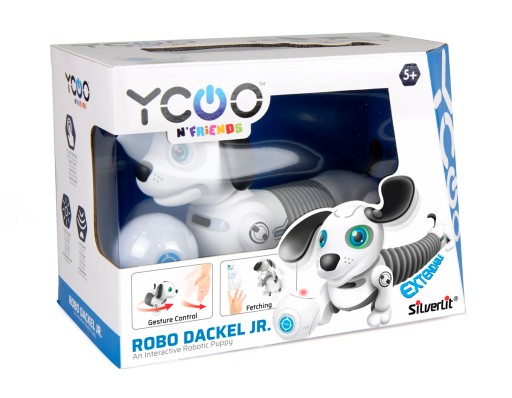 DUMEL ROBO DACKEL РОБОТ-СОБАКА С ДИСТАНЦИОННЫМ УПРАВЛЕНИЕМ ЖЕСТАМИ, СЕНСОРНЫМИ И ДИСТАНЦИОННЫМИ УПРАВЛЕНИЯМИ