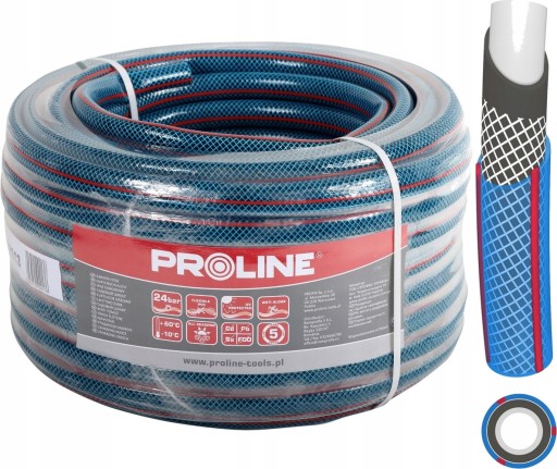 PROLINE 4-СЛОЙНЫЙ ГИБКИЙ САДОВЫЙ ШЛАНГ 24 БАР 1 ДЮЙМ 20 М 1 ДЮЙМ 99442