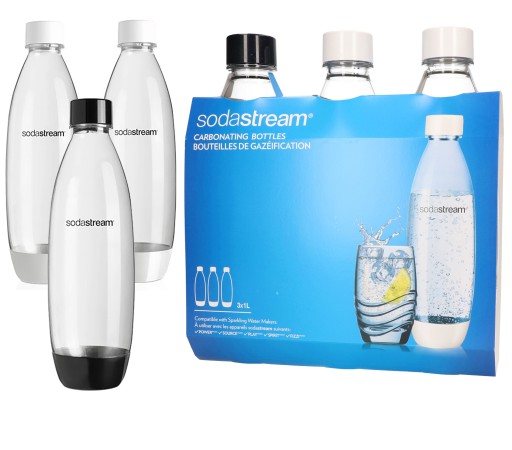 Sodastream 3 x Fuse бутылка 1 л для карбонизатора