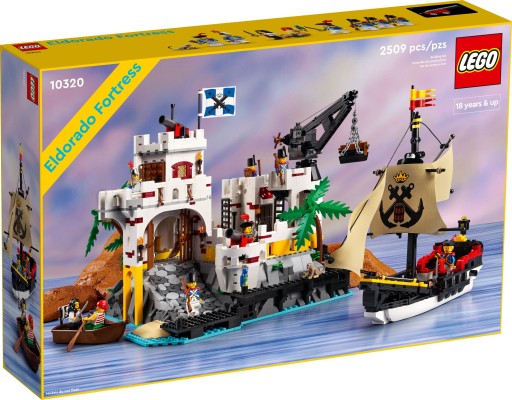 LEGO ICONS 10320 КРЕПОСТЬ ЭЛЬДОРАДО 18+ НОВИНКА