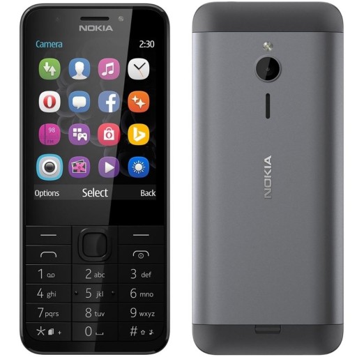 OUTLET Смартфон Nokia 230 Dual SIM, серый