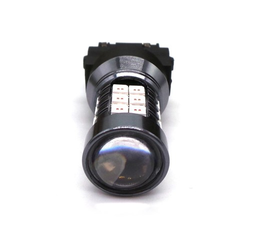 P27/7W Светодиодная лампа 3157 12V 20W CANBUS красная