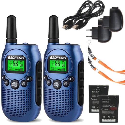 Baofeng BF-T6 Рация USB VOX Светодиодный фонарик Łoki Toki