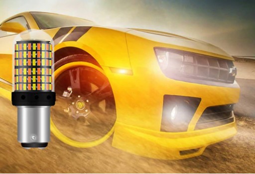 LED P21/5W BAY15D DUAL БЕЛЫЙ ОРАНЖЕВЫЙ CANBUS
