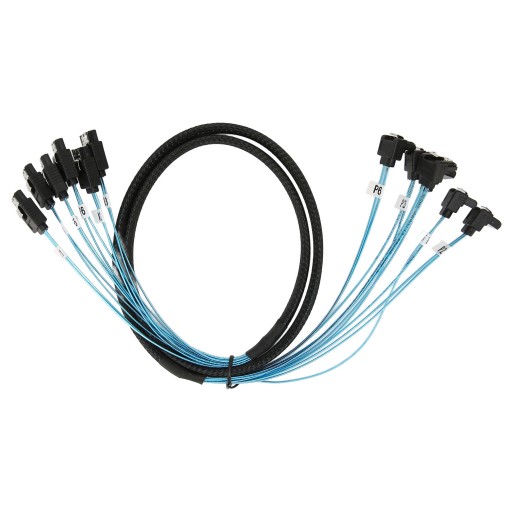 Прямой кабель Mini SAS 6 SATA на 6 SATA