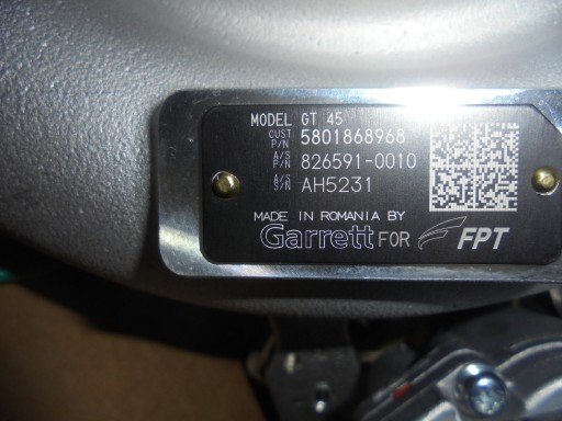 IVECO STRALIS ТУРБОКОМПЕНСАТОР 5801868968