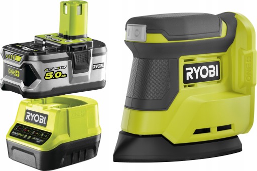 RYOBI КАЧЕСТВЕННАЯ ШЛИФОВАЛЬНАЯ МАШИНА DELTA RPS18 18 В +5 Ач