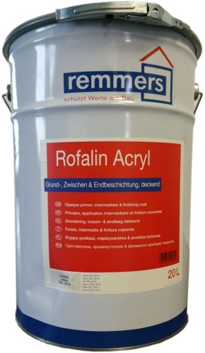 Краска remmers RAL для деревянного дачи по 5л по RAL