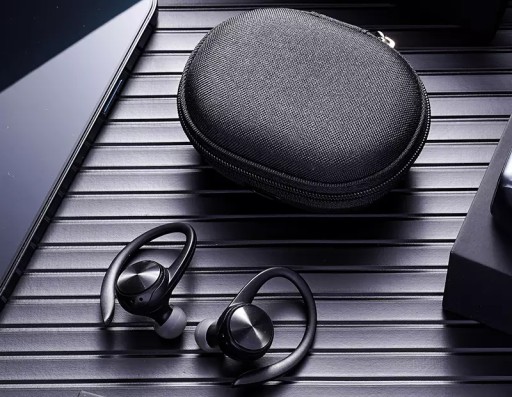 СПОРТИВНЫЕ БЕСПРОВОДНЫЕ НАУШНИКИ BLUETOOTH-ВКЛАДЫШИ POWERBANK TWS LEMON