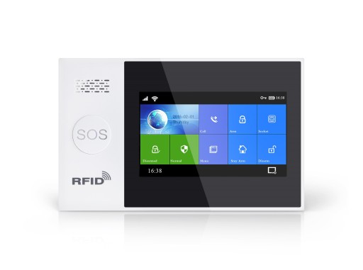 БЕСПРОВОДНАЯ СИГНАЛИЗАЦИЯ с ЖК-дисплеем GSM WiFi SMS TUYA POLISH