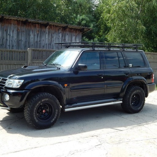 Багажник на крышу Nissan Patrol Y60 Y61 без сетки, площадка для палатки