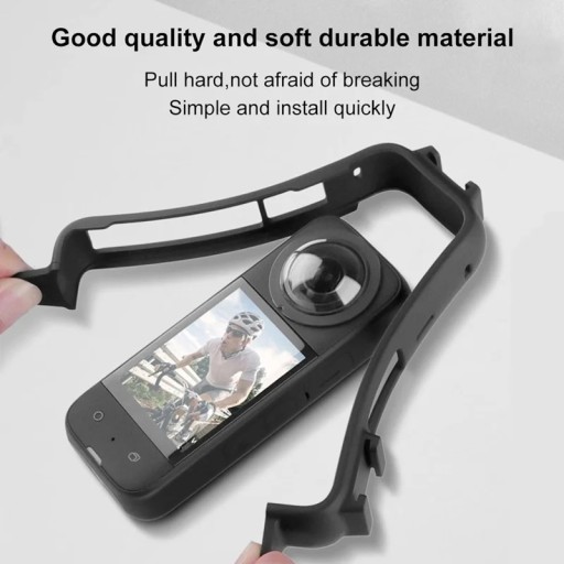 Корпус держателя для крепления на рамке для камеры Insta360 X3 X 3, крепление ISO GoPro