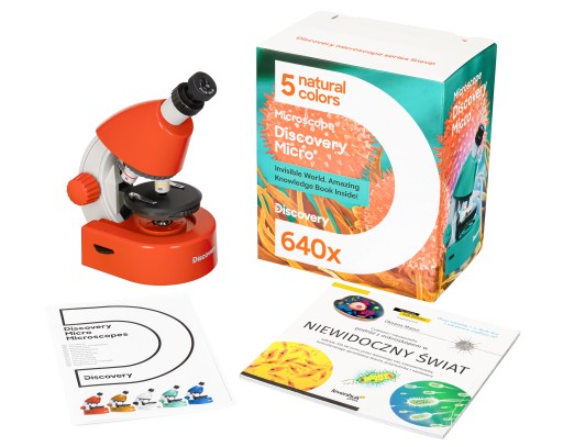 Микроскоп Levenhuk Discovery Micro с книгой