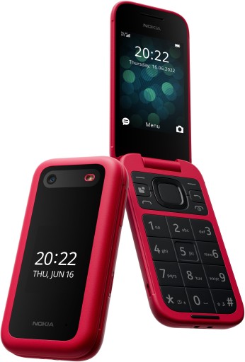 Телефон NOKIA 2660 раскладной красный