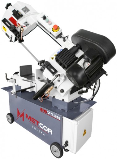 ЛЕНТОЧНАЯ ПИЛА ПО МЕТАЛЛУ METCOR BS712N 400 В CORMAK + ЛЕНТЫ
