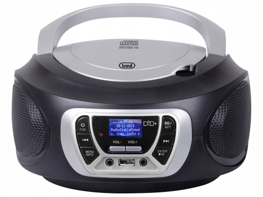 БУМБОКС CD-ПЛЕЕР РАДИО DAB USB MP3 AUX TREVI