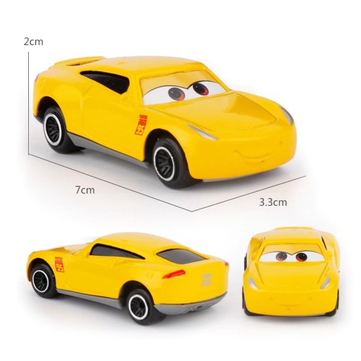 Набор Disney Cars Lightning McQueen, рессоры, 6 машинок