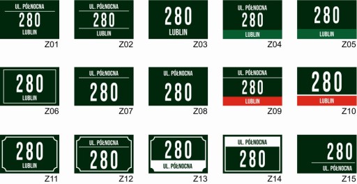 Адресная табличка с номером дома 32х21 см.