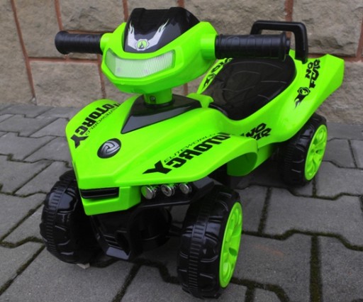 SPORTOWY Jeździk J5 QUAD+ŚWIATŁA+KLAKSON