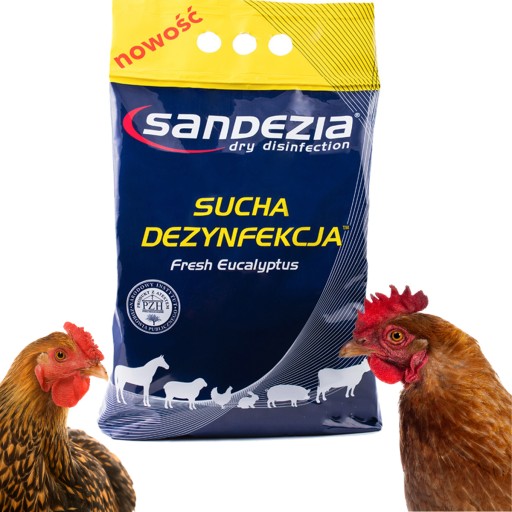 Сухое дезинфицирующее средство, 10 кг, SANDEZIA