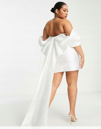 Asos Luxe vns СВАДЕБНОЕ ПЛАТЬЕ, БАНТ, XXL, XXJ