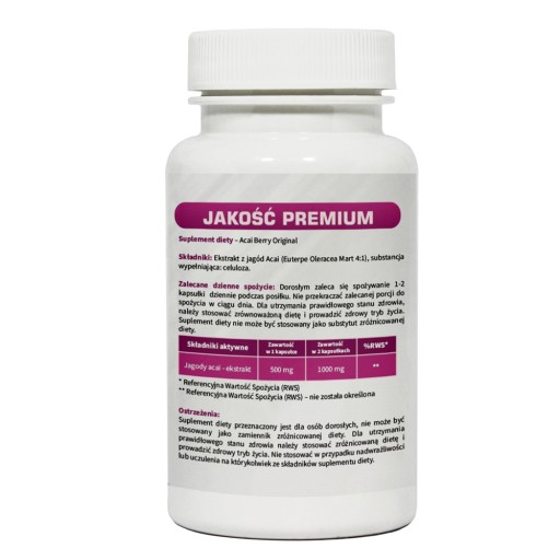 ACAI BERRY ORIGINAL контроль веса 60 капсул
