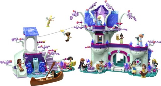 LEGO — DISNEY 100 — ЗАЧАРОВАННЫЙ ДОМ НА ДЕРЕВЕ — 43215