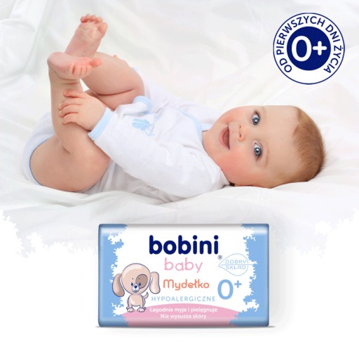 Bobini Baby Mydło w Kostce dla Dzieci 90g