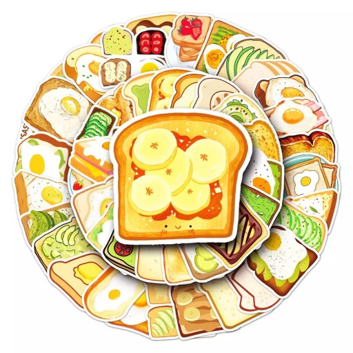 НАБОР НАКЛЕЙКОВ TASTE MIX STICKERBOMB TOP 50 шт.