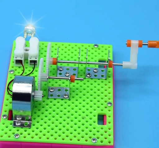 Ручной генератор энергии Экспериментальный эксперимент DIY KIT