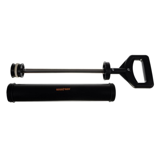 Pistolet próżniowy do fugowania kamienia i płyt + 4 dysze 850ml czarny