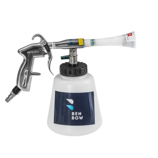 PISTOLET DO PRANIA TAPICERKI BENBOW + 5L APC METAL ZESTAW