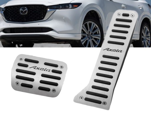 АЛЮМИНИЕВЫЕ накладки на педали MAZDA 3 AXELA 2 6 CX3 CX-5 CX9 2014-2019 AT