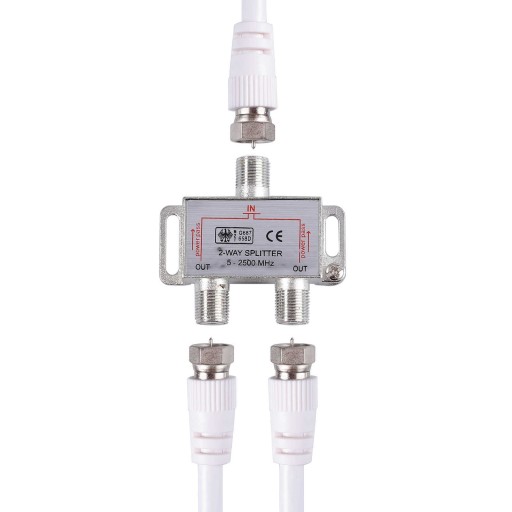 Разветвитель для DVB-T DC 1/2 5-2500 МГц.
