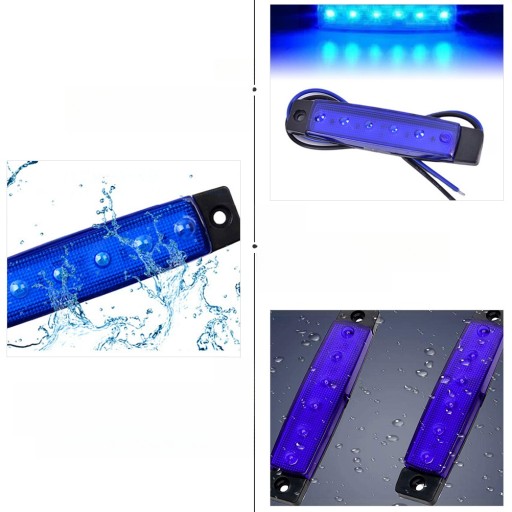 ПАЛУБНЫЕ ФОНАРИ, ЗАДНИЙ СВЕТОДИОДНЫЙ ПОНТОН 6LED