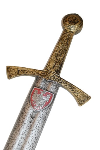 Miecz Szczerbiec 63cm strój rycerz król
