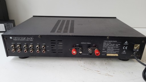 УСИЛИТЕЛЬ CAMBRIDGE AUDIO A1 MK3, ЧЕРНЫЙ, В ХОРОШЕМ СОСТОЯНИИ GWR