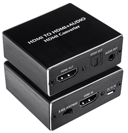 Экстрактор HDMI + аудио SPDiF/разъем 3,5 мм SPH-AE02