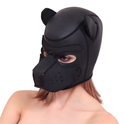 NEOPRENOWA MASKA PSA ROLE PLAY DOMINACJA
