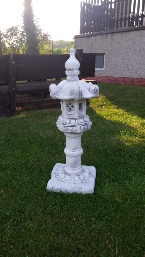 Большой садовый светильник из бетона PAGODA (P4) ALA-SHOP