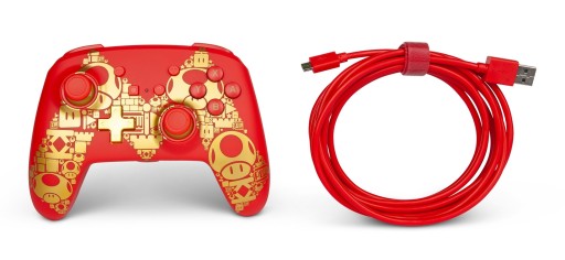 Проводная панель PowerA SWITCH Super Mario Golden M