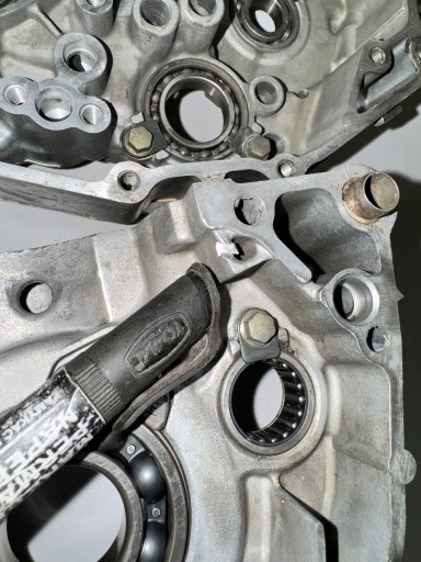 YAMAHA YZF WRF 250 5NL00 Картеры блока двигателя