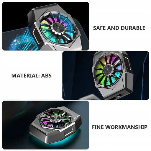 Мобильный телефон ОХЛАЖДЕНИЕ RGB-подсветка Подсветка