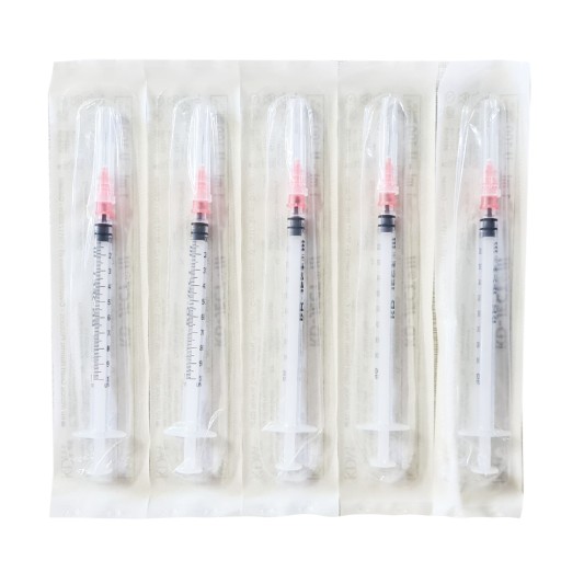 Strzykawki insulinowe 1ml G29 0,33x12mm luer 100x
