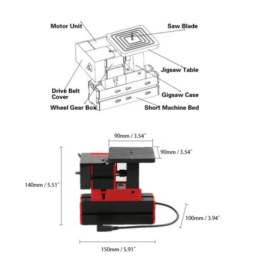 MINIATUROWA TOKARKA METALOWA WIERCENIE SZLIFOWANIE