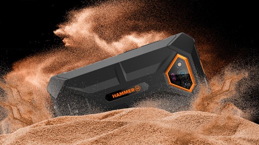 HAMMER IRON V - Прочный смартфон с ночным видением, IP68, 6,5