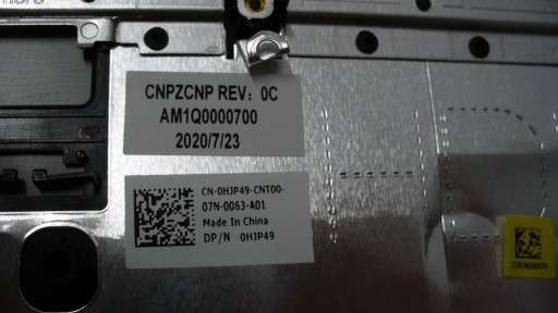 НОВАЯ клавиатура Dell Vostro 15 с упором для рук (5568)
