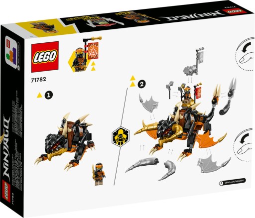 LEGO NINJAGO 71782 Земляной дракон Коула EVO
